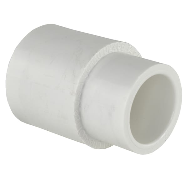 Charlotte Pipe And Foundry Charlotte Pipe Schedule 40 3/4 in. Slip X 1/2 in. D Slip PVC Coupling 1 pk PVC 02100 3400 - main